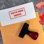 envelope with a paper and stamp and question mark