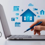 House near a laptopn database