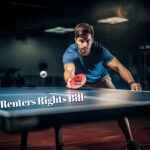 Man playing ping pong with the renters rights bill wording