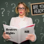 Concerned landlord reading about the Renters’ Rights Bill reforms