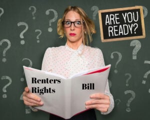 Concerned landlord reading about the Renters’ Rights Bill reforms
