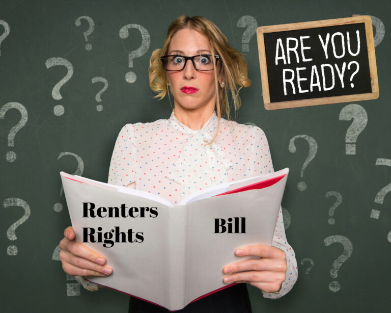 Concerned landlord reading about the Renters’ Rights Bill reforms