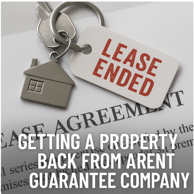 Keys with “Lease Ended” tag on top of a lease agreement, symbolising end of tenancy.