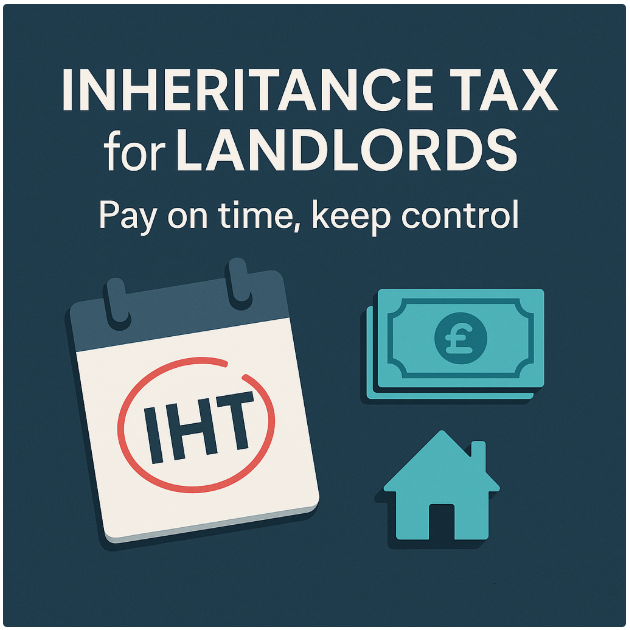 Inheritance tax advice for landlords with focus on paying IHT on time and maintaining control of property portfolios