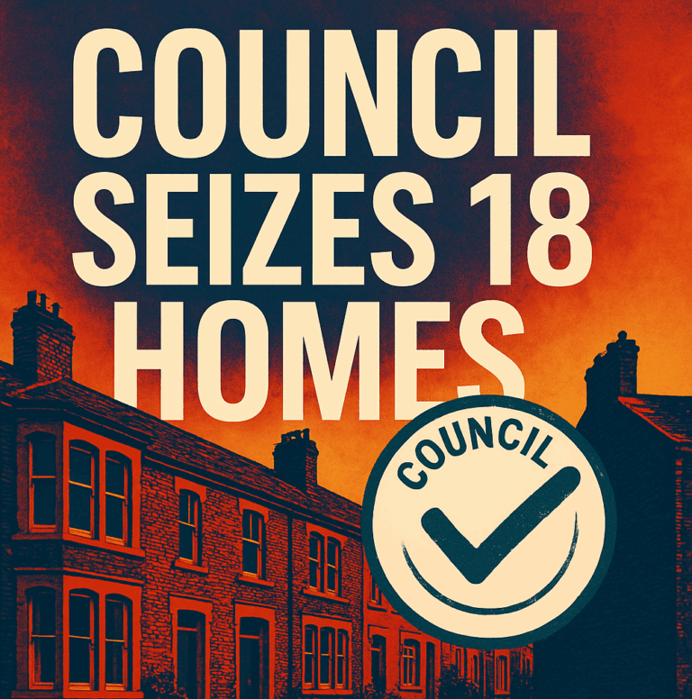 Merton Council seizes control of 18 homes from rogue landlord under management order.