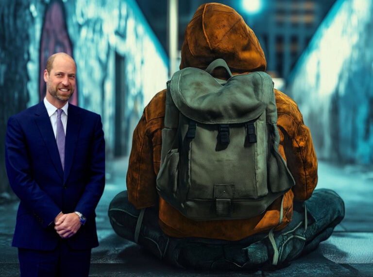 Prince William supports affordable housing initiative to tackle youth homelessness.