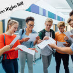 Students celebrating exam results while discussing the Renters’ Rights Bill and its impact on housing.