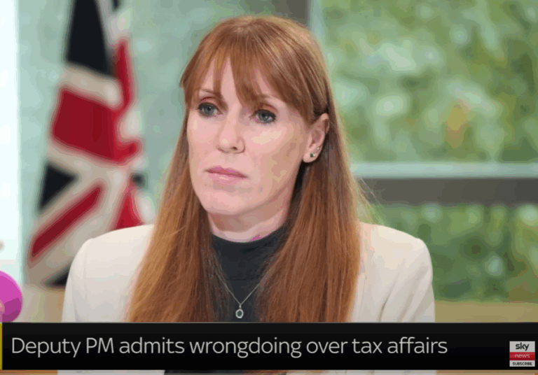 Angela Rayner, deputy PM, interviewed on Sky News about not paying stamp duty