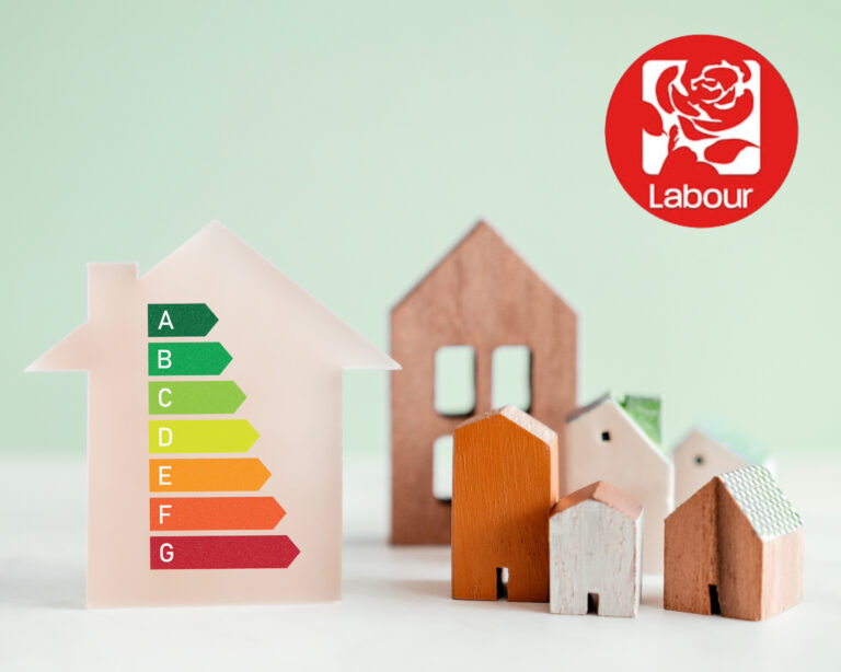 Energy efficiency rating for homes with Labour Party housing policy focus