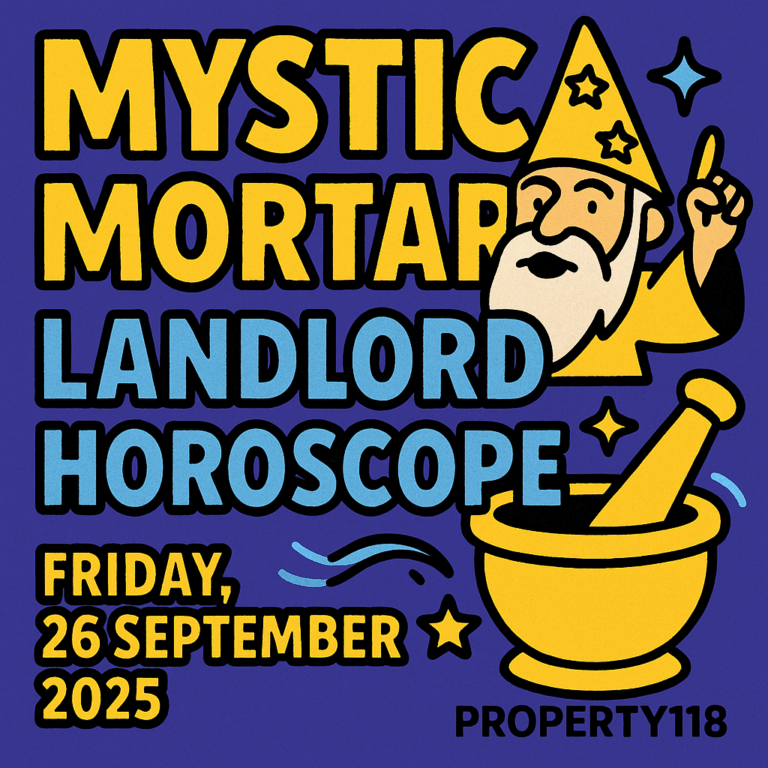 Mystic Mortar landlord horoscope featured image for Friday, 26 September 2025