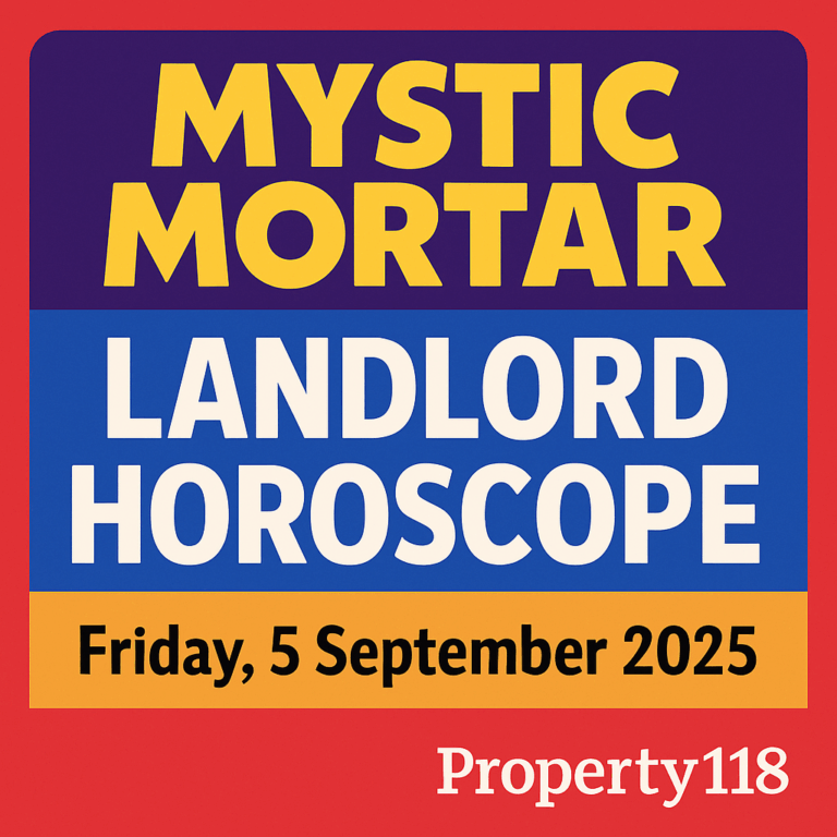 Mystic Mortar landlord horoscope featured image for Friday, 5 September 2025