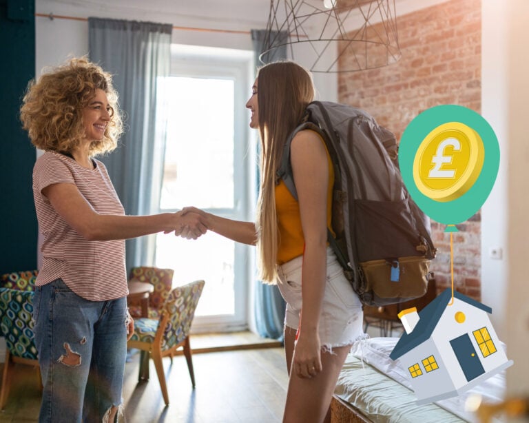 Homeowner greets new lodger as rising UK room rents hit record highs