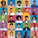 Diverse group of people displaying varied reactions relevant to changes in rental legislation