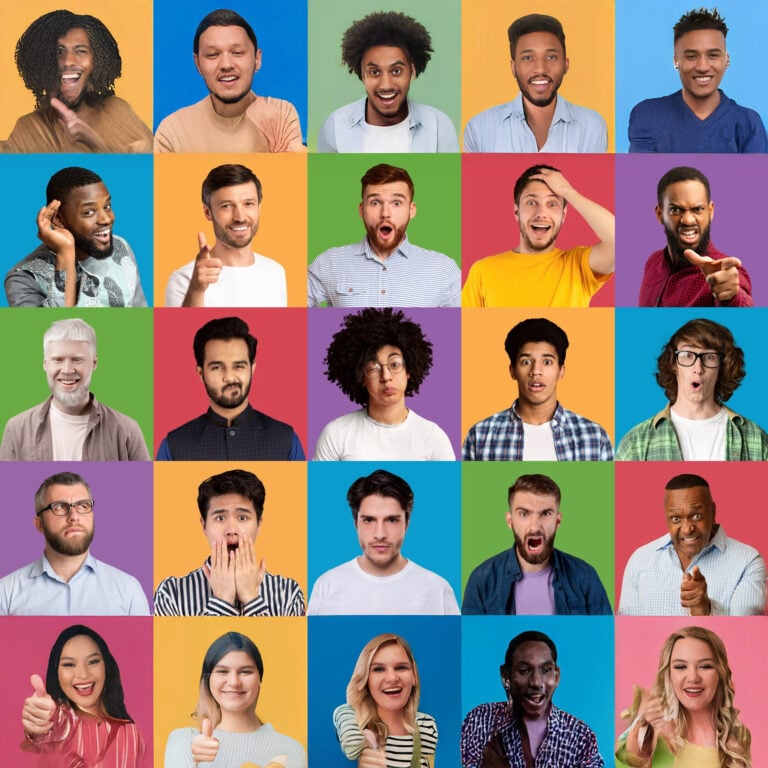 Diverse group of people displaying varied reactions relevant to changes in rental legislation