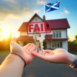Housing crisis in Scotland shown through failed handover of house keys