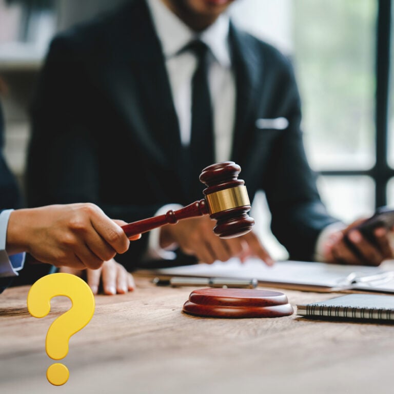 Gavel held during legal discussion about enforcing a court judgment