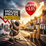 UK private rents rise 3.5% as house price growth slows across England, Wales and Scotland