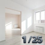 Bright empty property interior highlighting the statistic that 1 in 25 homes in England are vacant