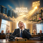 Council official imagining selective licensing impact as rents rise in local housing market