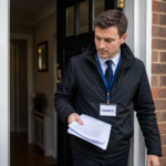 Council officer carrying out a rental property inspection under Renters’ Rights Act powers