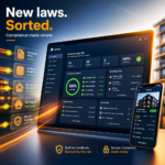 Landlord compliance dashboard showing Renters’ Rights Act tasks, deadlines, and property management tools