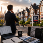 Property investor reviewing UK housing portfolio and homes for sale amid changing landlord regulations