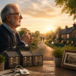 Older landlord reassessing a property portfolio as the rental market shifts