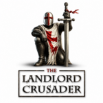 Knight in crusader armour holding a sword, symbolising landlords battling rising PRS pressures and regulation.