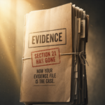 Evidence file illustrating the shift from Section 21 to evidence-based Section 8 possession claims for landlords.