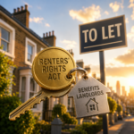 Key and To Let sign illustrating the Renters’ Rights Act changes affecting landlords and the private rental sector.