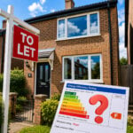 To Let property with EPC showing poor window rating due to unknown double-glazing installation date