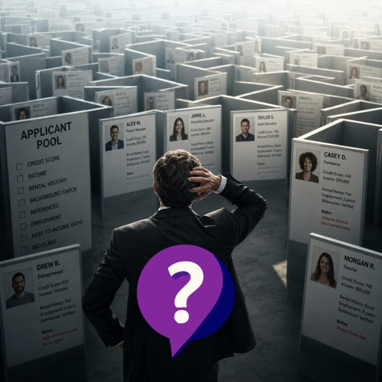 Landlord facing uncertainty while reviewing tenant applications under new rental regulations