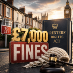 £7,000 housing disrepair fines and Renters' Rights Act highlighted alongside rental property in England