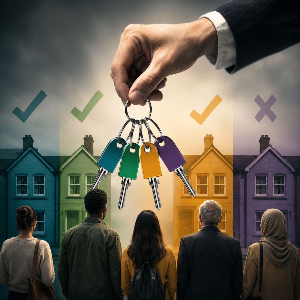 Landlords assess prospective tenants under new Renters’ Rights Act rules on rental discrimination and referencing checks.