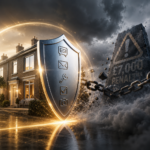 Digital shield protecting a rental property from £7,000 HHSRS Category 1 hazard penalties through documented compliance.