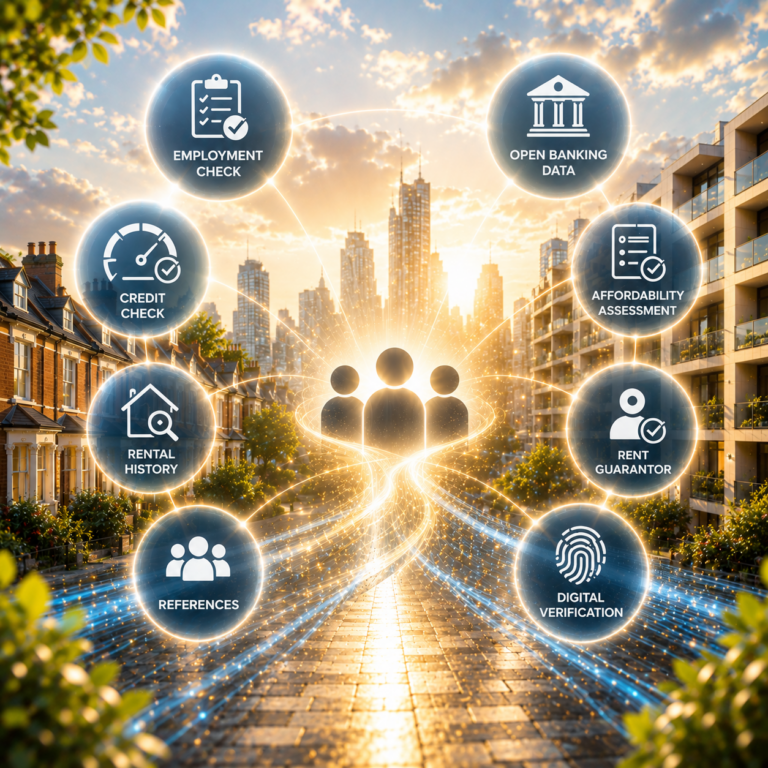 Alternative tenant referencing options including employment, credit, affordability and digital verification for UK landlords.