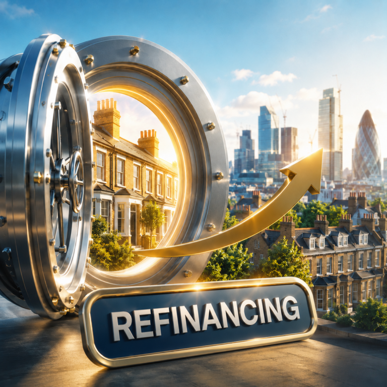 Refinancing existing buy-to-let properties to release equity for further property investment in the UK.