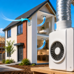 Modern new-build home with mechanical ventilation system illustrating upcoming Future Homes ventilation standards.