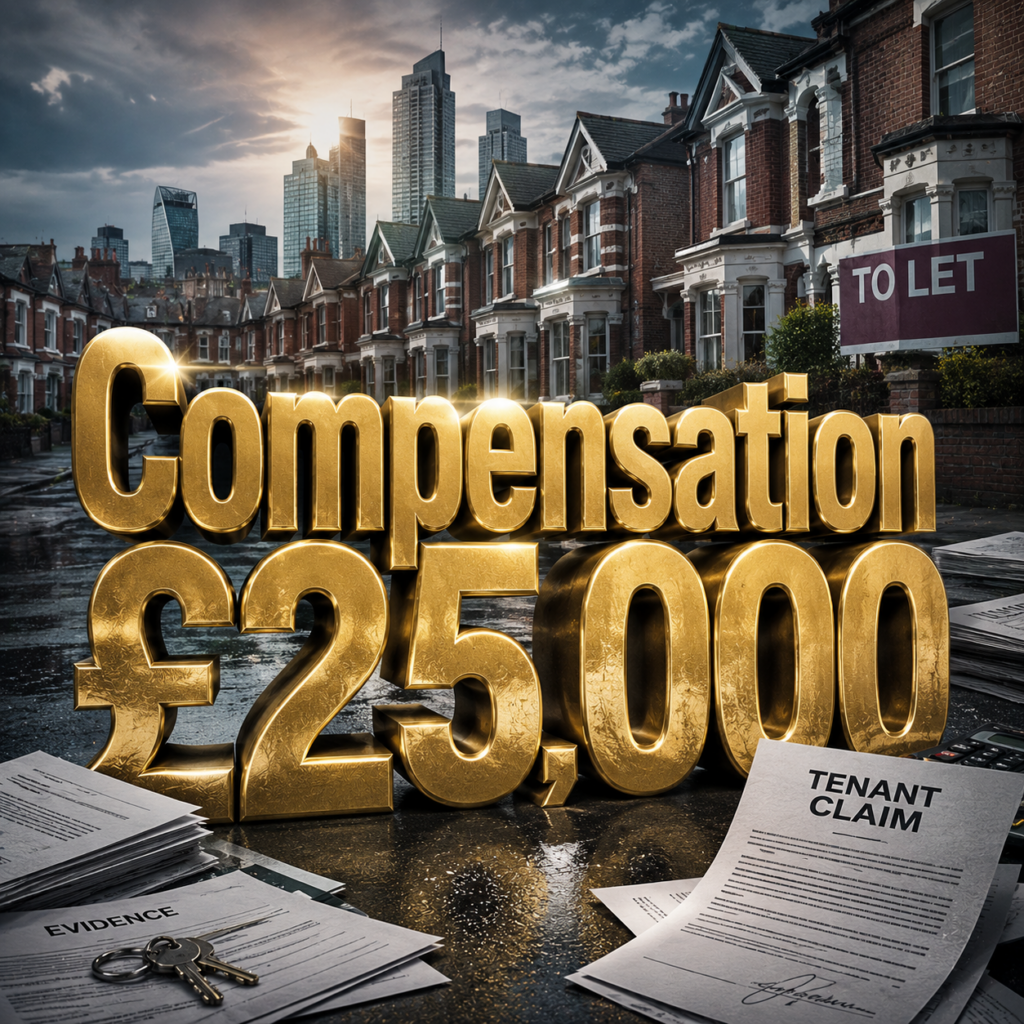 PRS Ombudsman compensation cap of £25,000 for tenant complaints under the Renters’ Rights Act.