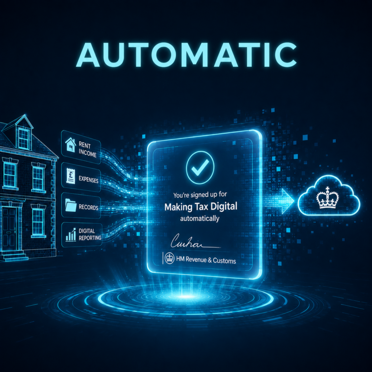 Landlord records flowing into HMRC’s Making Tax Digital system for automatic enrolment