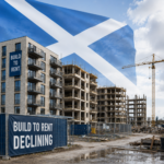 Build-to-rent housing development in Scotland under construction as BtR activity declines