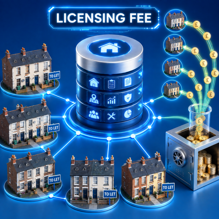 PRS Database linking rental properties, licensing fees and landlord compliance