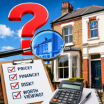 BTL property screening for price, finance and risk before deciding whether a viewing is worthwhile