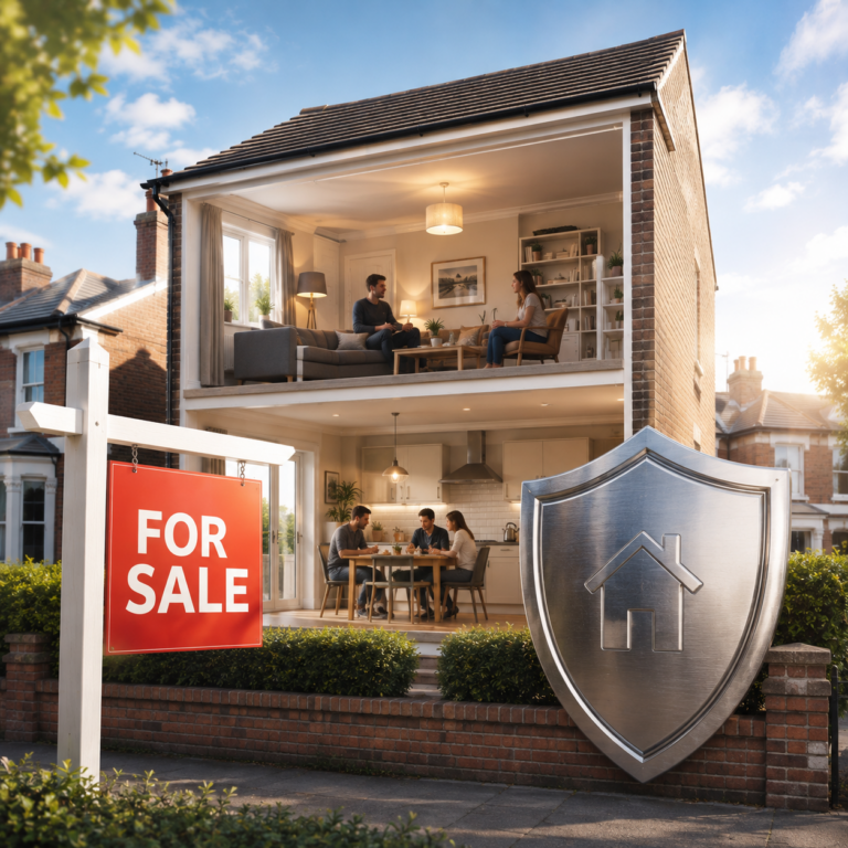 Tenanted property for sale illustrating a landlord selling while continuing to receive rental income