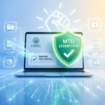 HMRC Making Tax Digital exemption shield representing a successful appeal for exemption
