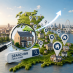 UK housing map showing rising home searches as buyers return to the property market