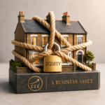 Property secured by equity, representing how landlords can use property wealth to fund a sale