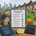 Landlord tax reform plan with UK homes, tax calculator and energy efficiency rating.