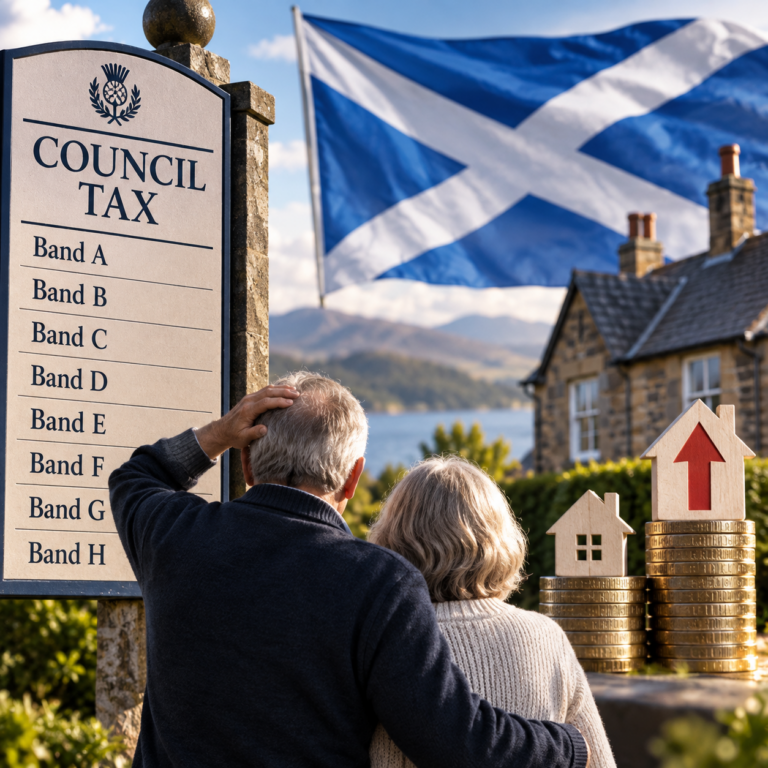Older homeowners face proposed higher council tax bands for high-value properties in Scotland.