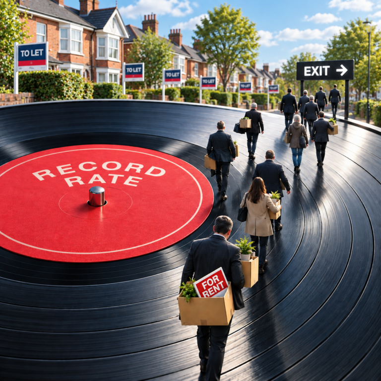 Record-rate landlord exits from the lettings market despite rising rental property availability